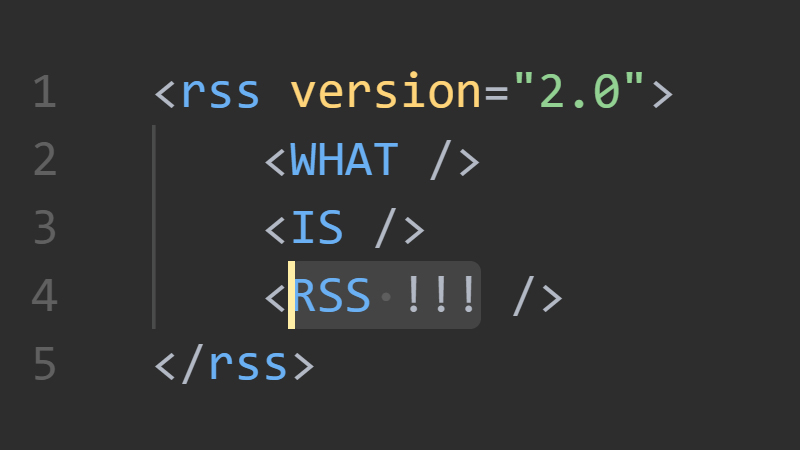 This image is just a screenshot from the code editor I use, which is VS Code